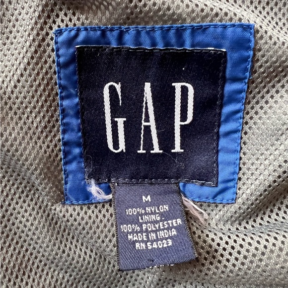 Gap Rain Jacket 90s- 2000s Cell Phone Pocket - Picture 10 of 10